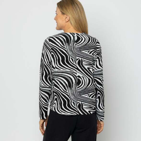 VANESSA STYLE Damen-Blazer schwarz/weiß 48/50 (4) - 113686100004 - 3 - 588px