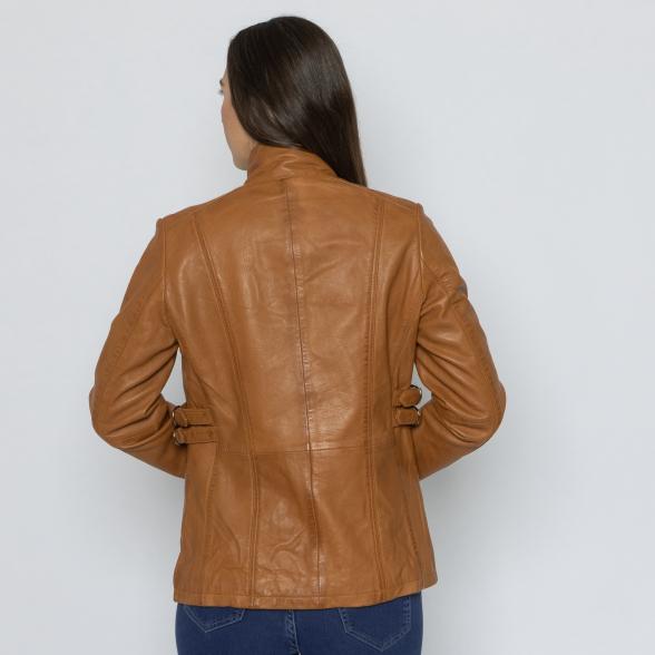 OTTO KERN Damen-Lederjacke camel 38 - 113706300001 - 3 - 588px