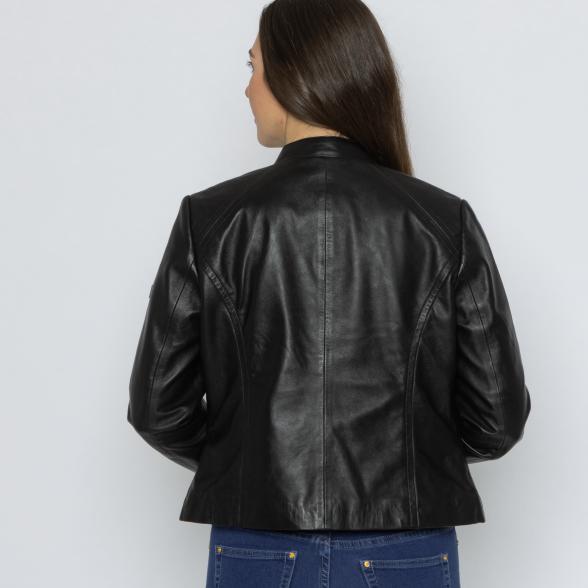 OTTO KERN Damen-Lederjacke schwarz 38 - 113706600001 - 3 - 588px