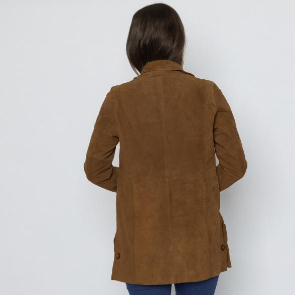 OTTO KERN Damen-Lederkurzmantel cognac 38 - 113706900001 - 3 - 588px