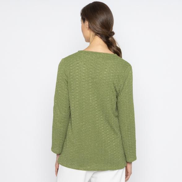 Signature Collection by Heike S. Shirtjacke grün 48/50 - 113782800004 - 3 - 588px