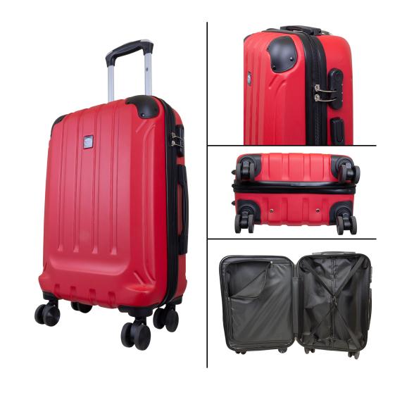 3-teiliges ABS-Kofferset 'Catalina' rot - 113823400000 - 3 - 588px