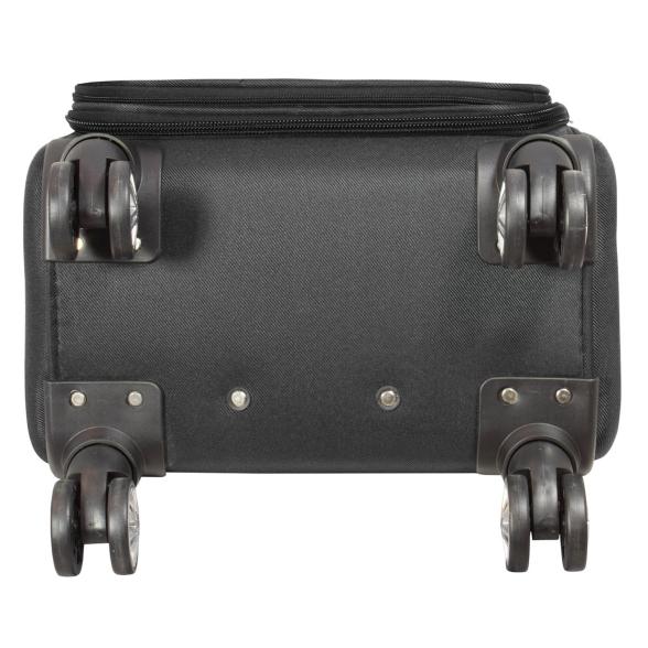 3-teiliges Nylon-Kofferset 'Maribor' schwarz - 113823500000 - 3 - 588px