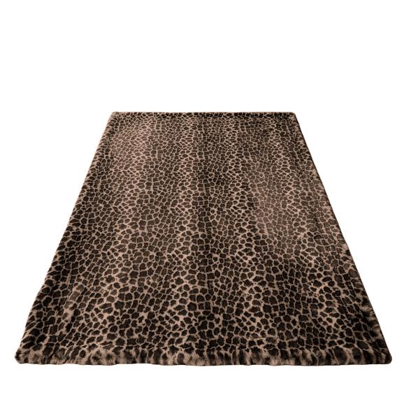 Felldecke Leopard dunkelbraun - 113870300000 - 3 - 588px
