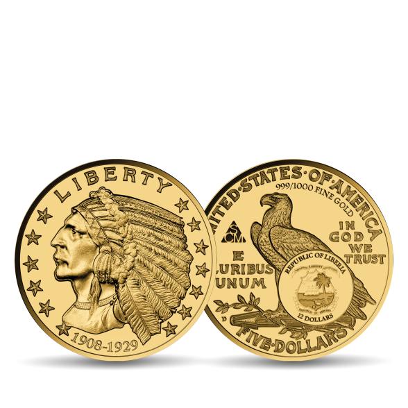 3 Goldmünzen "Indian Chief Gold Set" - 113940500000 - 3 - 588px