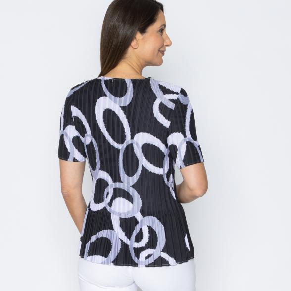 Jeannie Damen-Plissee-Shirt Ringe - 113966900000 - 3 - 588px