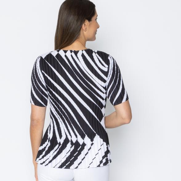 Jeannie Damen-Plissee-Shirt Grafisch - 113967000000 - 3 - 588px