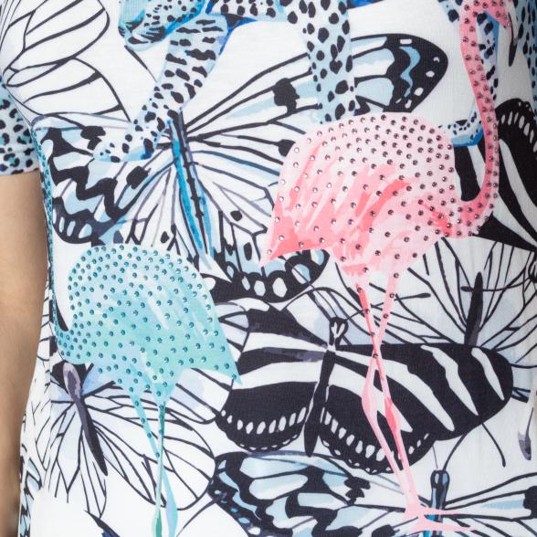 BRILLIANTSHIRTS Damen-Shirt Flamingo 36/38 - 113981900001 - 3 - 588px