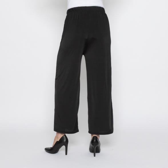 FASHION NEWS Damen-Hose uni schwarz M/L - 38/40 - 114018000001 - 3 - 588px