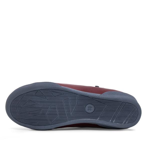 Andrea Conti Damen Lederslipper burgund 36 - 114059800001 - 3 - 588px