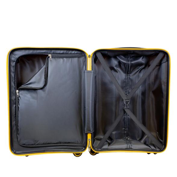 3-teiliges PP-Hartschalenkofferset 'Trento' gelb - 114096900000 - 3 - 588px