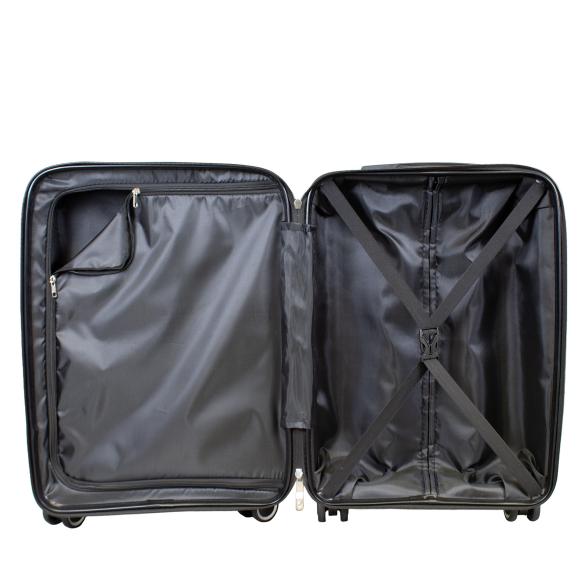 3-teiliges PP-Hartschalenkofferset 'Trento' black - 114097000000 - 3 - 588px