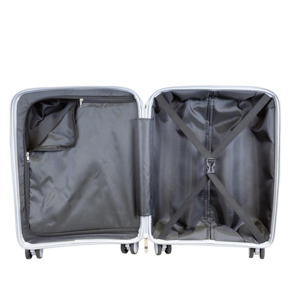 4-tlg. Hartschalenkofferset 'Florenz' silber - 114097100000 - 3 - 588px