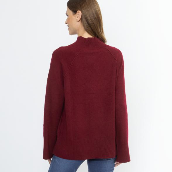 100% KASCHMIR Pullover bordeaux 34/36 - 114109700001 - 3 - 588px