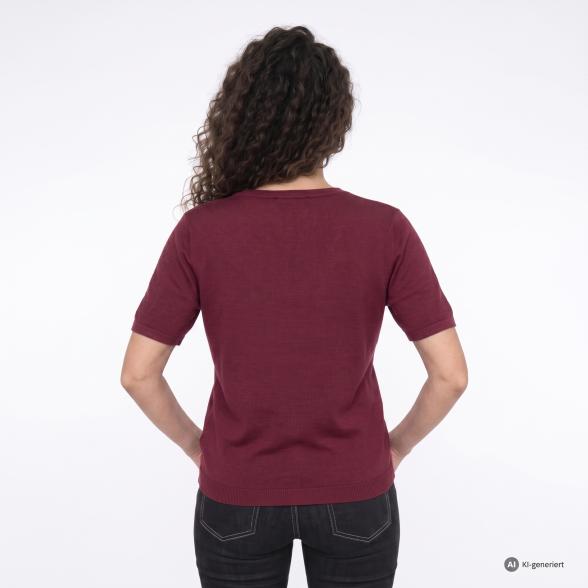 mocca by J. Leibfried Strickshirt weinrot 36/38 - 114124500001 - 3 - 588px