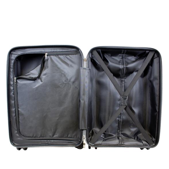 3-teiliges PP-Hartschalenkofferset 'Trento' silber - 114192200000 - 3 - 588px