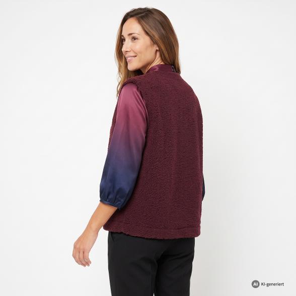 TRENDS by J. Leibfried Teddy Fellweste burgundy 36/38 - 114248400001 - 3 - 588px