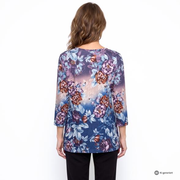 CHRISTIAN MATERNE Damen-Tunikashirt multicolor 48/50 - 114256900004 - 3 - 588px