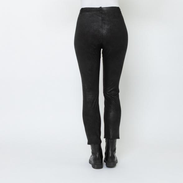 Signature Coll. by H. S. Kunstlederhose schwarz 36/38 - 114323100001 - 3 - 588px