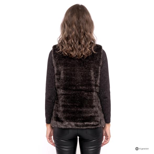 Kernig by Sarah Kern Fellweste dunkelbraun 36/38 - 114354100001 - 3 - 588px