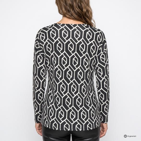 Kernig by Sarah Kern Bluse schwarz/weiß - 114356000000 - 3 - 588px