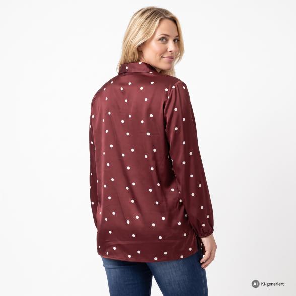 sophistical Women Bluse burgundy/weiß 40/42 - 114420300001 - 3 - 588px