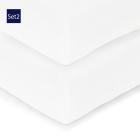 Spannbettlaken Set 4tlg. 100x200cm Set 2 weiß, 2 blau - 112682900001 - 4 - 140px