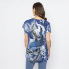 FASHION NEWS Damen-Shirt Delfin blau M/L - 38-42 - 113978300001 - 3 - 140px