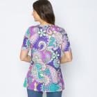 BRILLIANTSHIRTS Damen-Shirt Paisley lila 36/38 - 113982300001 - 3 - 140px