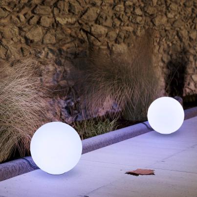 LED-Gartenkugel Farbwechsel