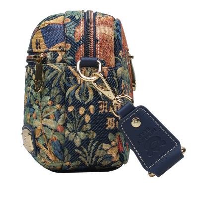 Henney Bear Umhängetasche blau/multicolor