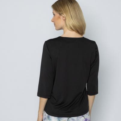 Perfectly JU Shirt 'Mona' schwarz