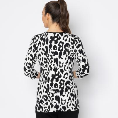 RÖSSLER SELECTION Damen-Shirt schwarz/weiß