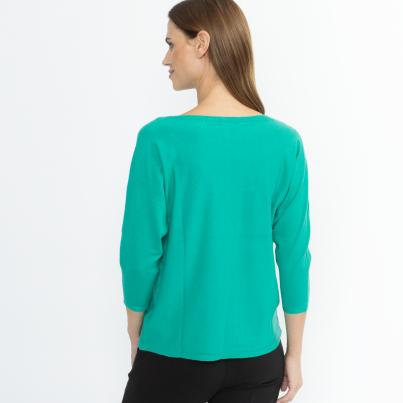 CHRISTIAN MATERNE Damen-Pullover türkis