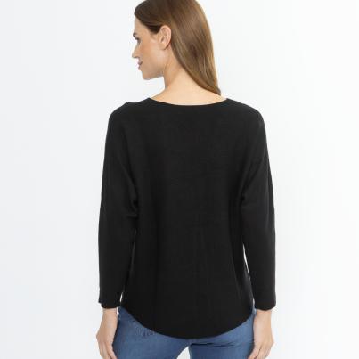 CHRISTIAN MATERNE Damen-Pullover schwarz