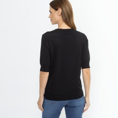 CHRISTIAN MATERNE Damen-Pullover schwarz