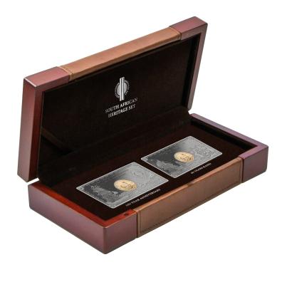 2er 'Südafrika-Heritage' Set Krügerrand je 1/10 oz