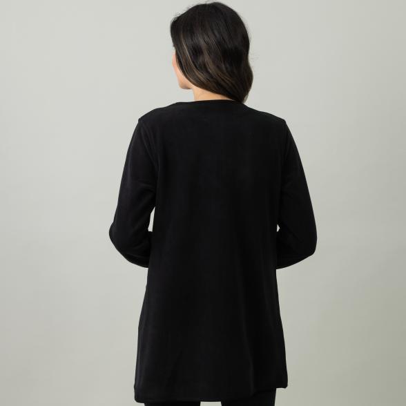 mocca by Jutta Leibfried Cardigan schwarz/weiß 40 - 105703300003 - 4 - 588px