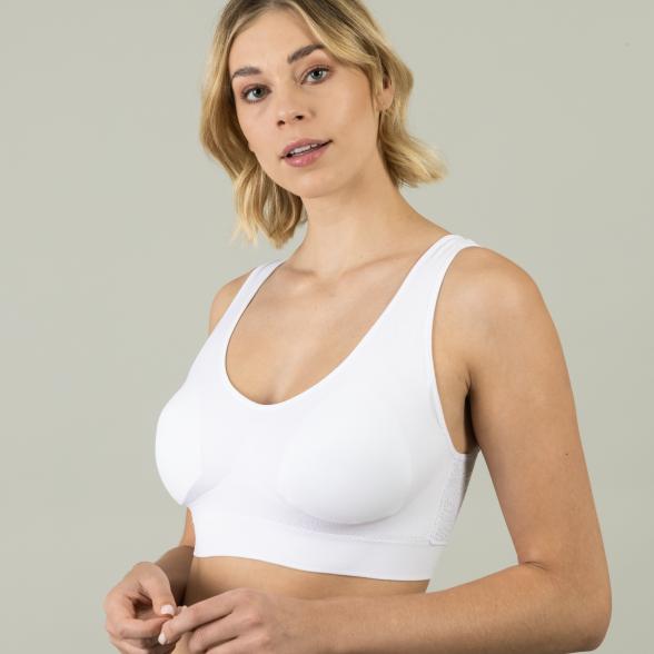 COSY COMFORT 2er Pack Bustier mit Spitze weiß/rose - 105733200000 - 4 - 588px