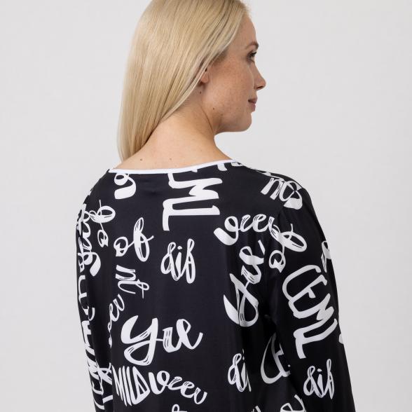 HOME Sweet HOME Pyjama schwarz/weiß - 107136000000 - 4 - 588px