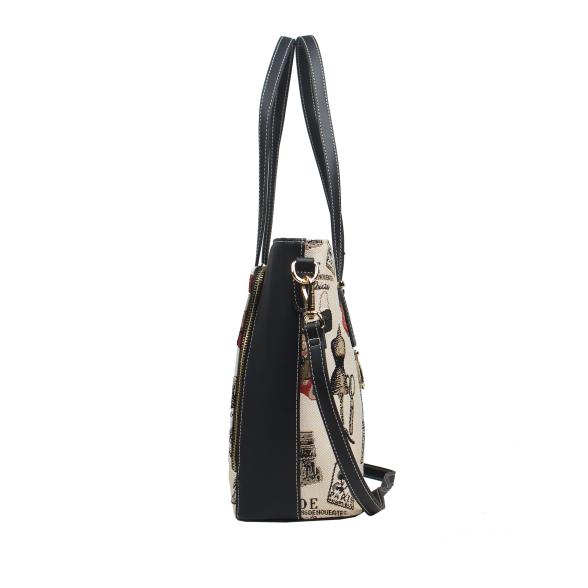 Henney Bear Shopper schwarz/multicolor - 112781800000 - 4 - 588px