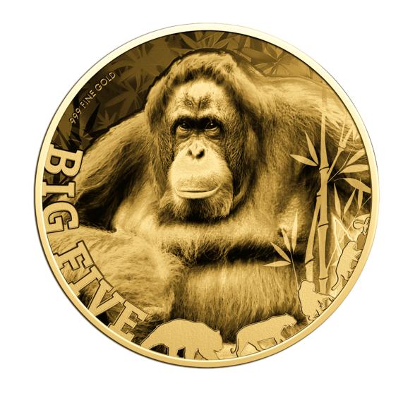 5er Set Goldmünzen "Big 5 of Asia" - 113134400000 - 4 - 588px