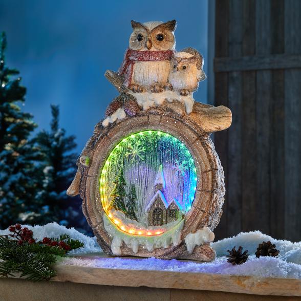LED-Figur "Winter-Eulen" - 113592300000 - 4 - 588px