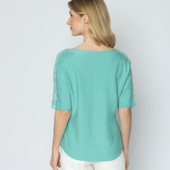 CHRISTIAN MATERNE Damen-Strickpullover grün 36/38 - 113755700001 - 4 - 588px