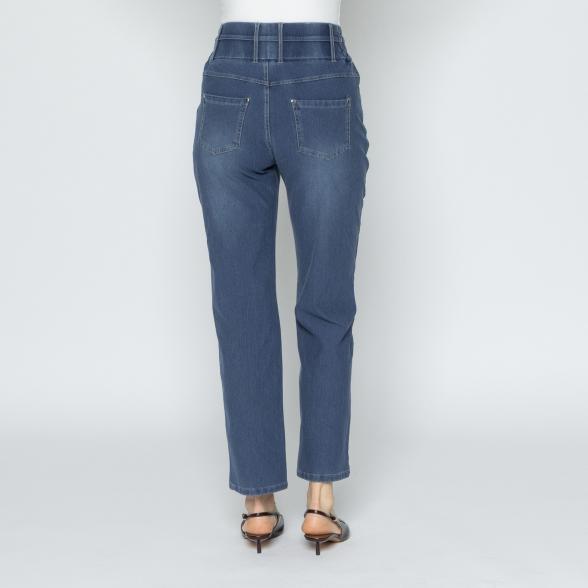 Zauberhose 'Miracle Shape' Regular 7/8 mittelblau 32/34 - 113800500001 - 4 - 588px