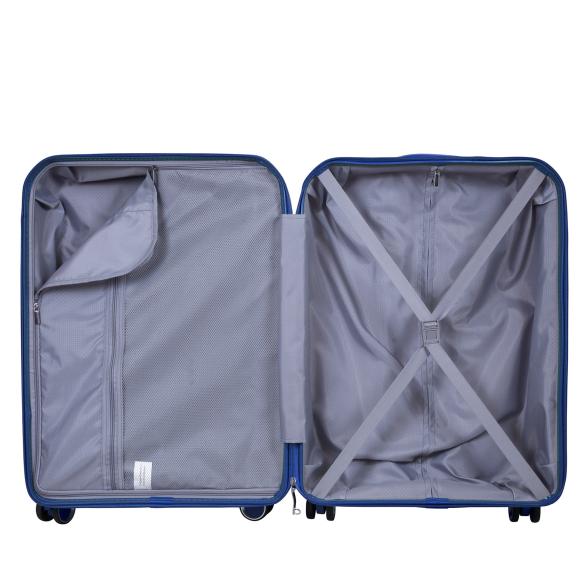 3-teiliges Polypropylen-Kofferset 'Monza' blau - 113822600000 - 4 - 588px