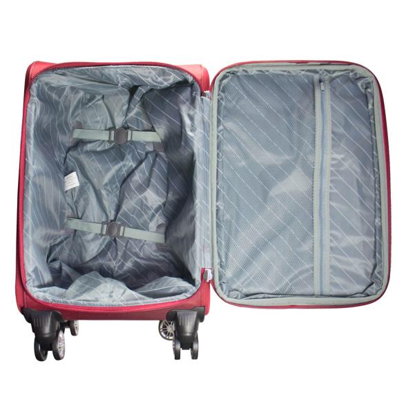 3-teiliges Nylon-Kofferset 'Maribor' rot - 113823600000 - 4 - 588px