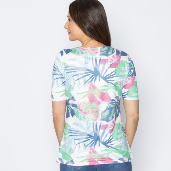 BRILLIANTSHIRTS Damen-Shirt Palmenblätter 36/38 - 113983900001 - 4 - 588px