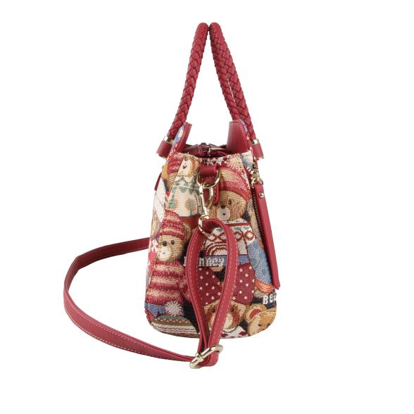 Henney Bear Henkeltasche rot/multicolor - 114157500000 - 2 - 588px