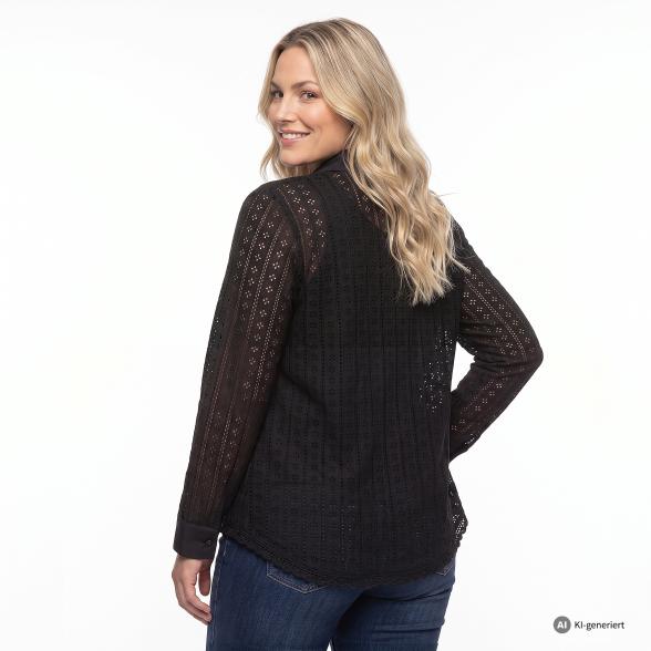 sophistical Women Blusenjacke mit Top schwarz 40/42 - 114281600001 - 4 - 588px